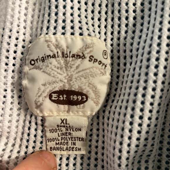 Original Island Sport Men’s  Size XL Swim Trunks in Teal - Picture 9 of 13